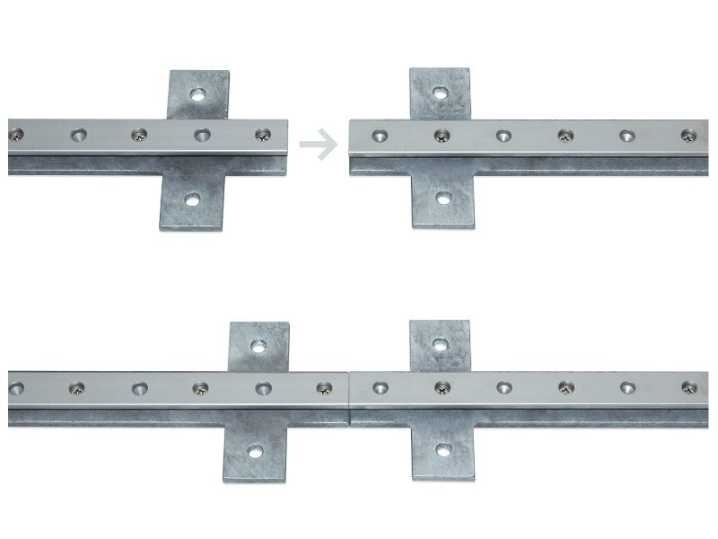 Schienenmodul Aufbau Demonstration