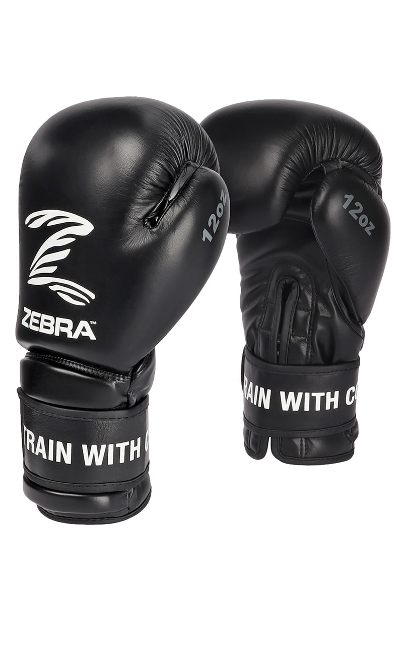 ZEBRA Performance: 12oz leather boxing gloves for professionals