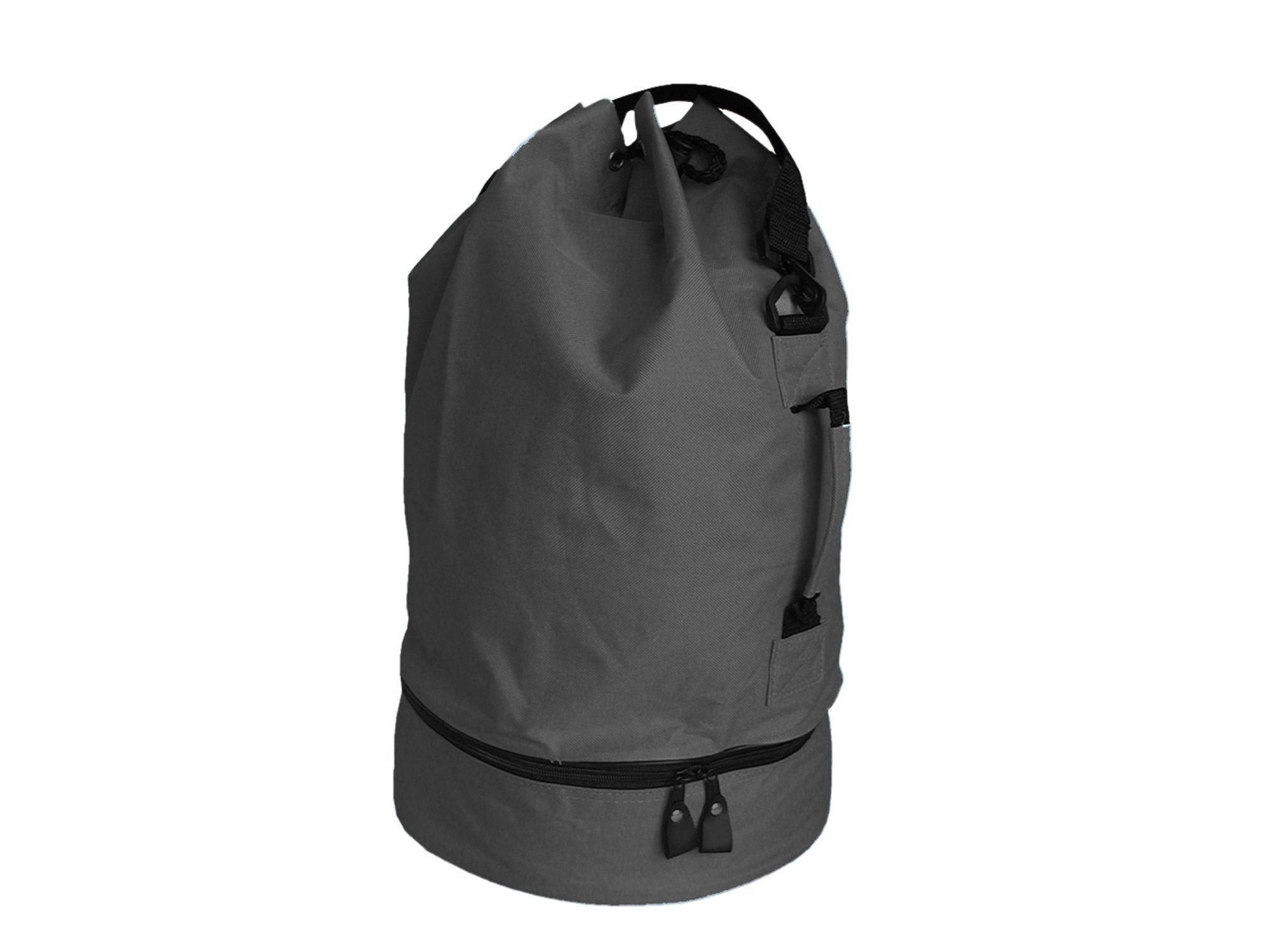 Match sack for easy storage of slack equipment - black