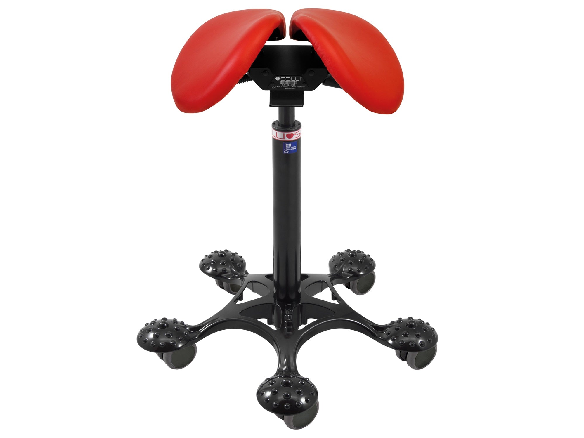 Salli Twin saddle chair with tilt angle adjustment