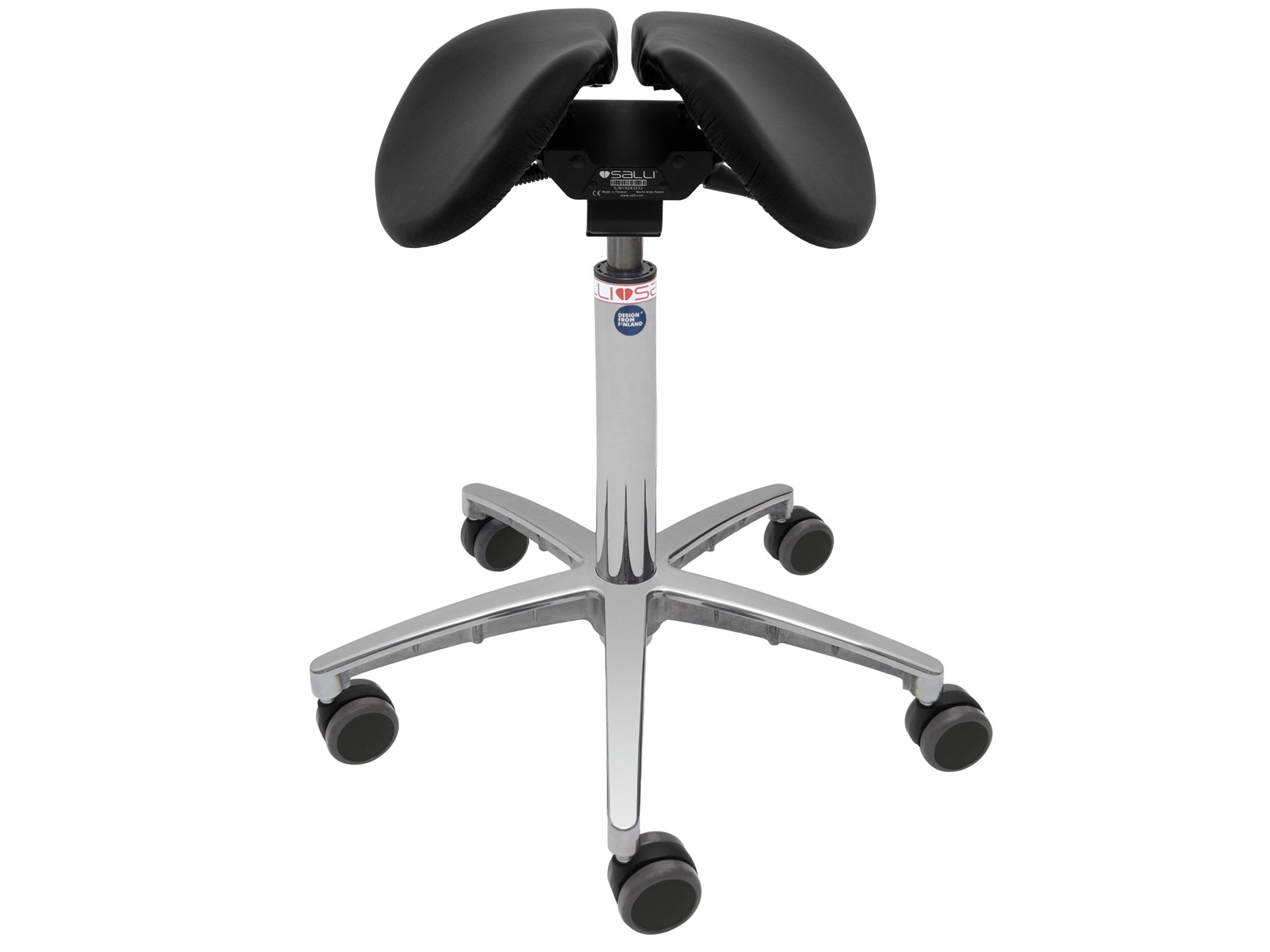 Salli Twin saddle chair with tilt angle adjustment